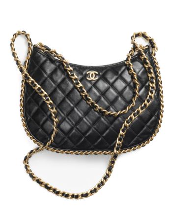 Chanel Large Hobo Bag AS4368 Black